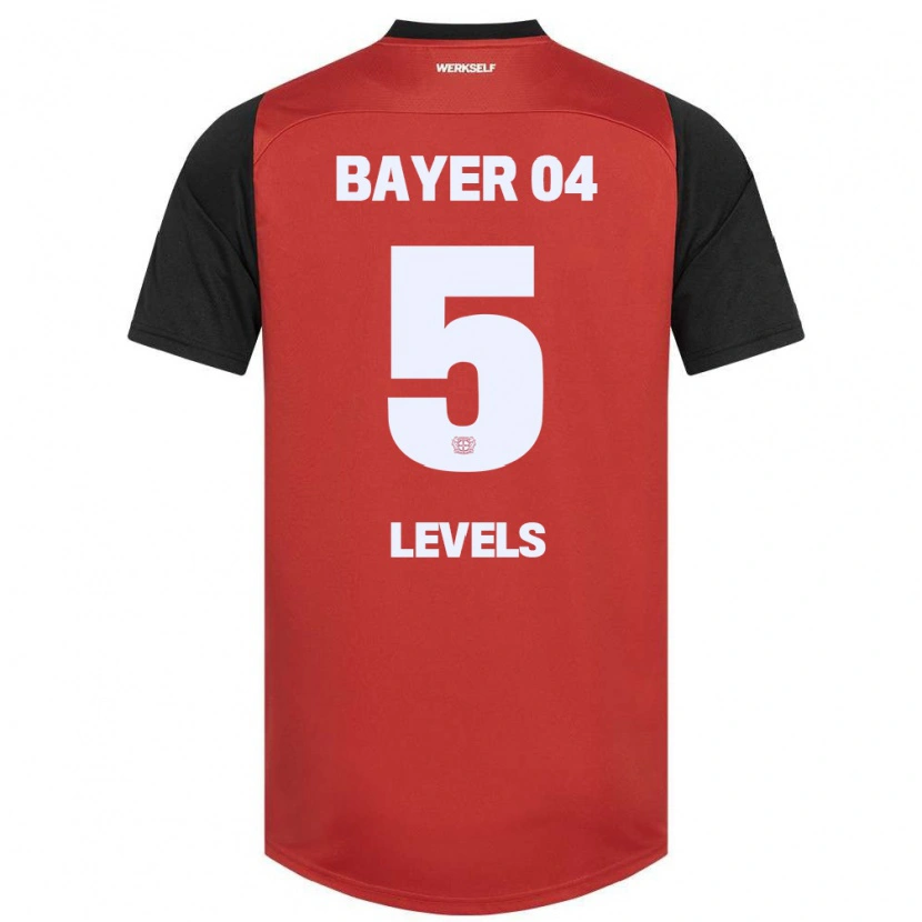 Danxen Men Janou Levels #5 Red Black Home Jersey 2024/25 T-Shirt