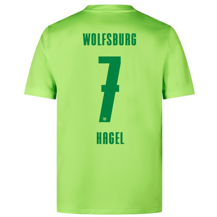 Danxen Men Chantal Hagel #7 Fluorescent Green Home Jersey 2024/25 T-Shirt