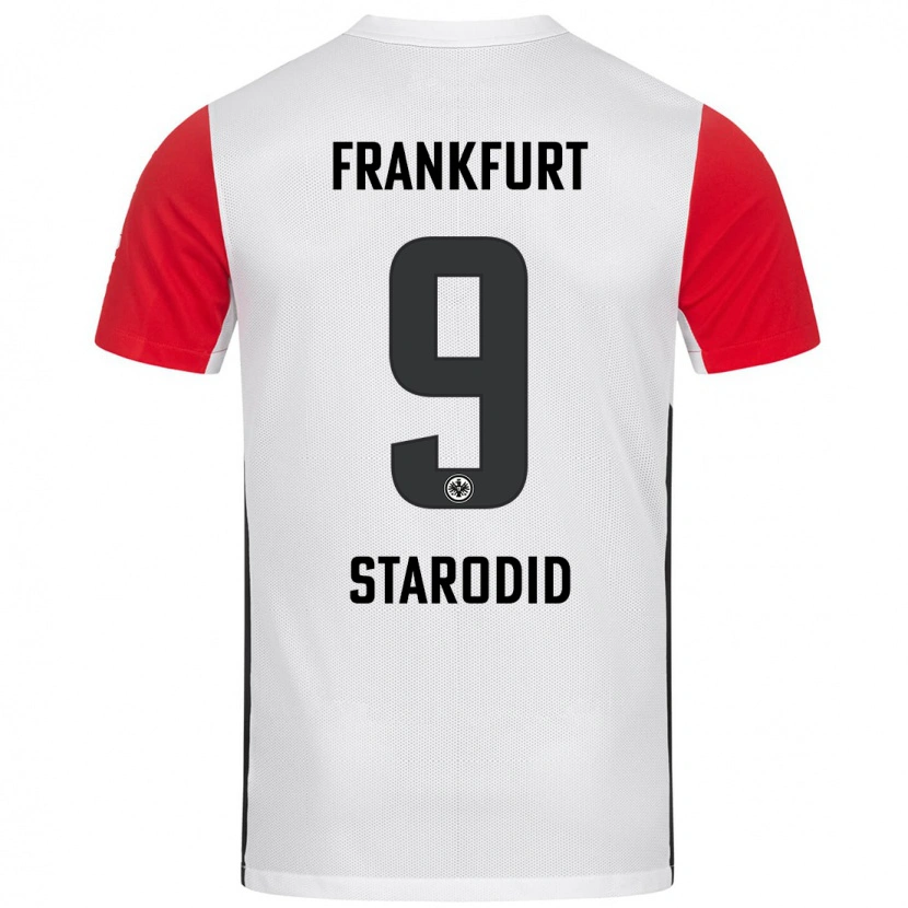 Danxen Men Daniel Starodid #9 White Red Home Jersey 2024/25 T-Shirt