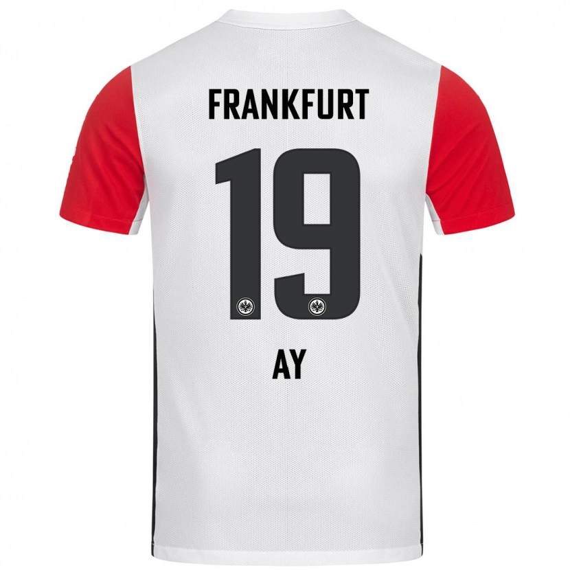 Danxen Men Ugur Ay #19 White Red Home Jersey 2024/25 T-Shirt