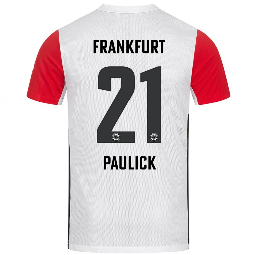 Danxen Men Lea Paulick #21 White Red Home Jersey 2024/25 T-Shirt