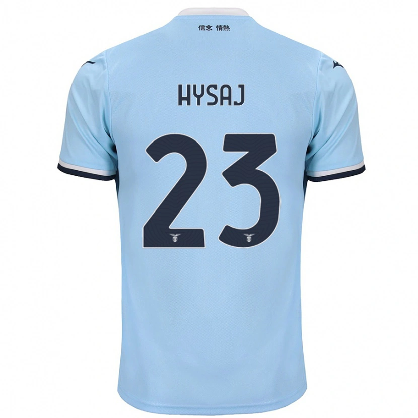 Danxen Men Elseid Hysaj #23 Blue Home Jersey 2024/25 T-Shirt