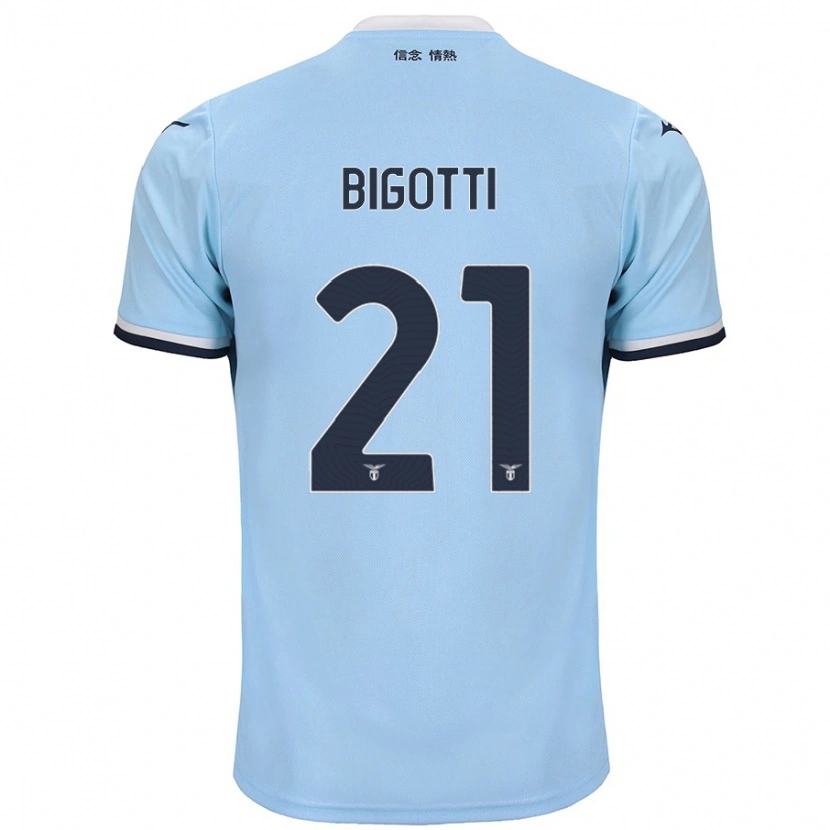 Danxen Men Massimo Bigotti #21 Blue Home Jersey 2024/25 T-Shirt