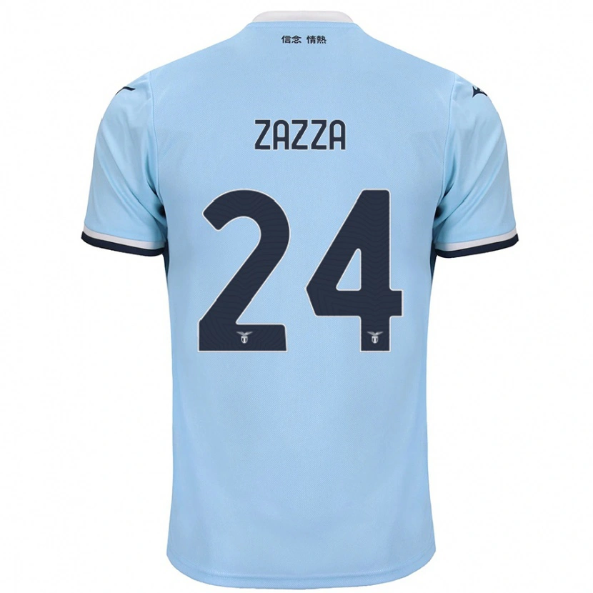 Danxen Men Matteo Zazza #24 Blue Home Jersey 2024/25 T-Shirt