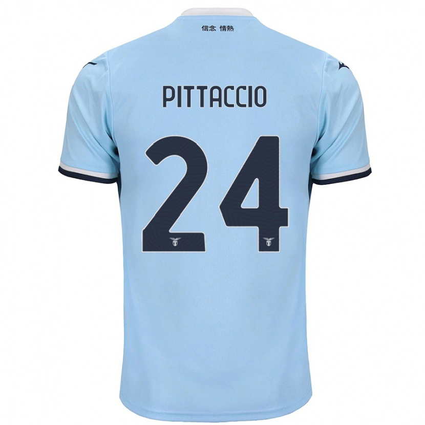 Danxen Men Francesca Pittaccio #24 Blue Home Jersey 2024/25 T-Shirt