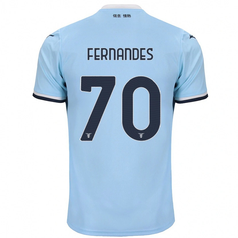 Danxen Men Saná Fernandes #70 Blue Home Jersey 2024/25 T-Shirt