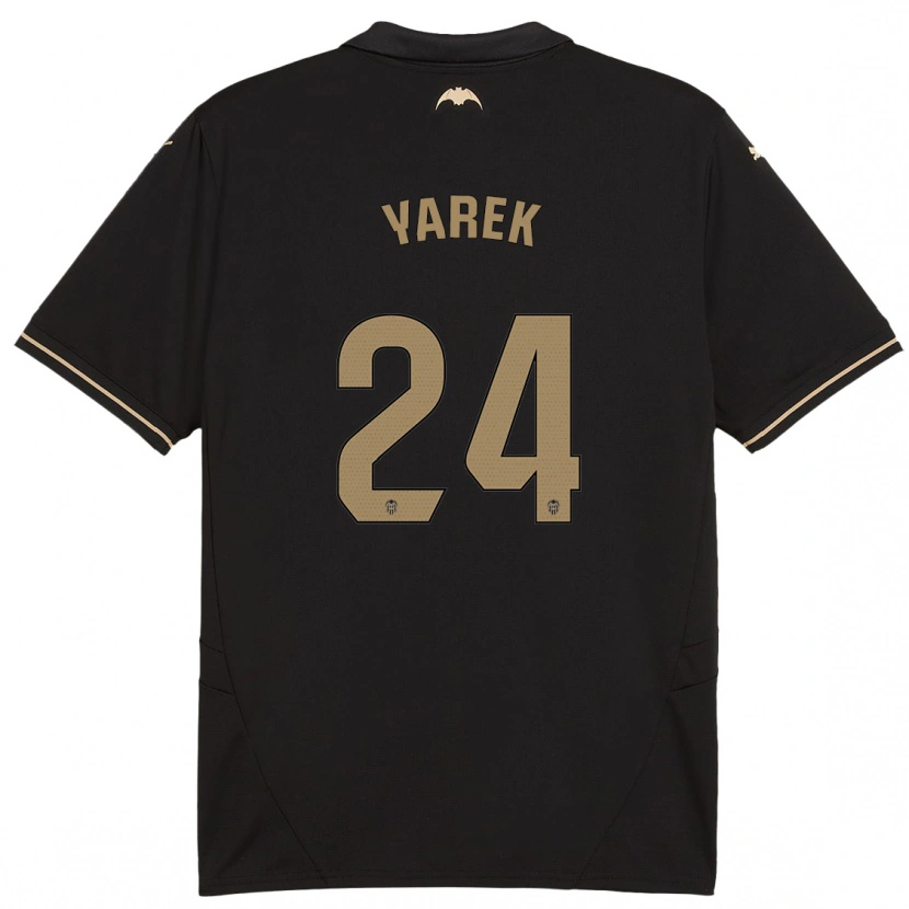 Danxen Men Yarek Gasiorowski #24 Black Away Jersey 2024/25 T-Shirt