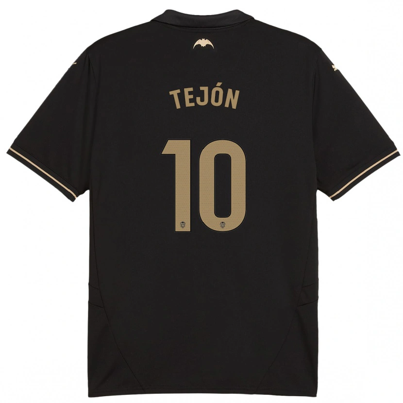 Danxen Men Martín Tejón #10 Black Away Jersey 2024/25 T-Shirt