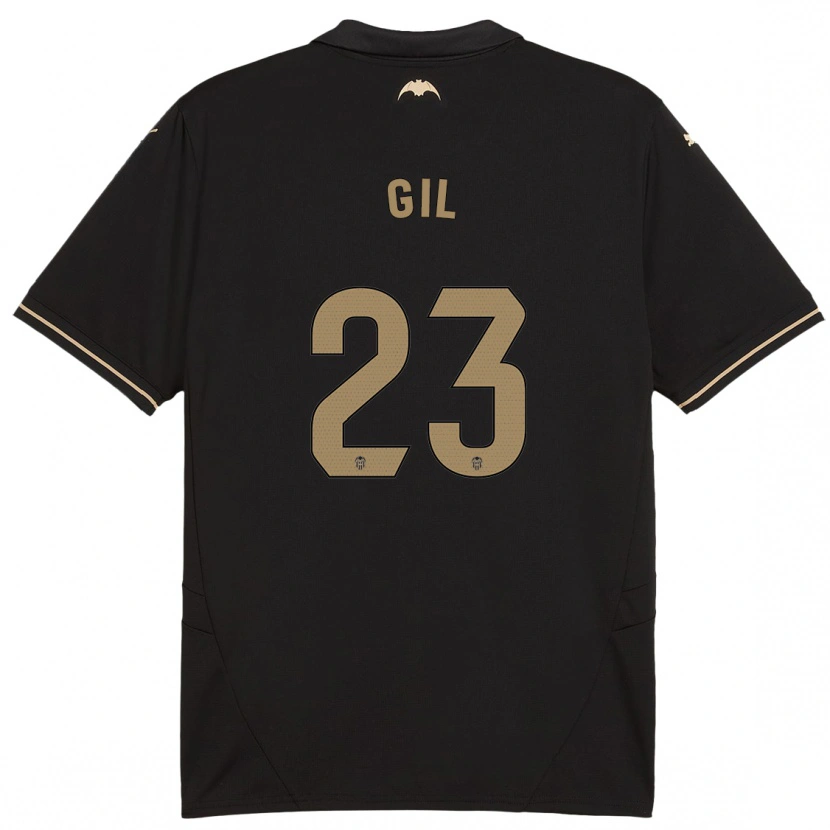 Danxen Men Elena Gil #23 Black Away Jersey 2024/25 T-Shirt