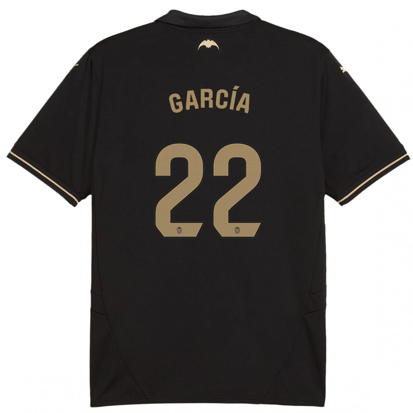 Danxen Men Azael García #22 Black Away Jersey 2024/25 T-Shirt