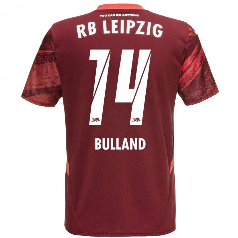 Danxen Men Anton Bulland #14 Burgundy Away Jersey 2024/25 T-Shirt