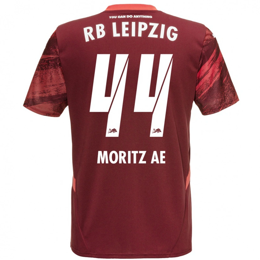 Danxen Men Moritz Aé #44 Burgundy Away Jersey 2024/25 T-Shirt