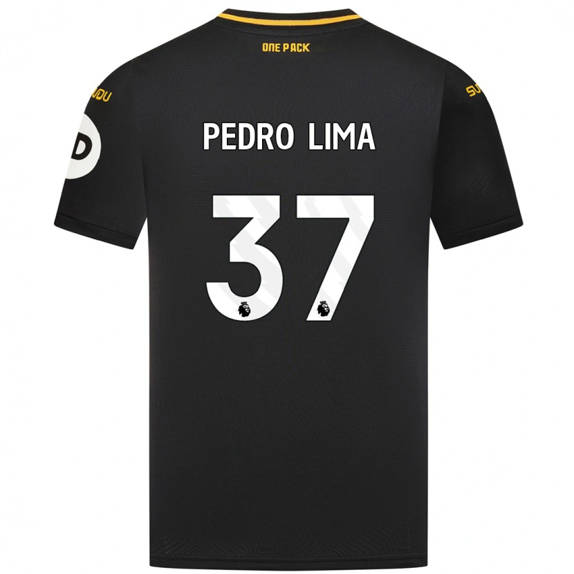 Danxen Men Pedro Lima #37 Black Away Jersey 2024/25 T-Shirt