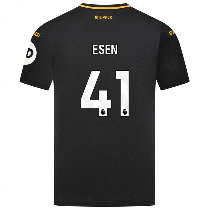 Danxen Men Josh Esen #41 Black Away Jersey 2024/25 T-Shirt