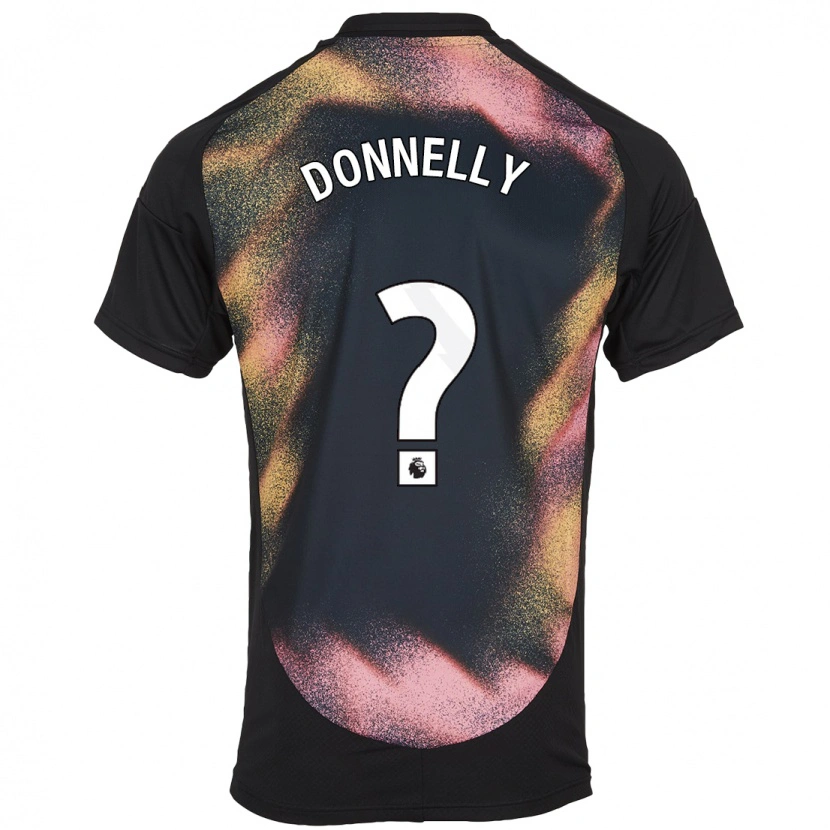 Danxen Men Ryan Donnelly #0 Black White Away Jersey 2024/25 T-Shirt