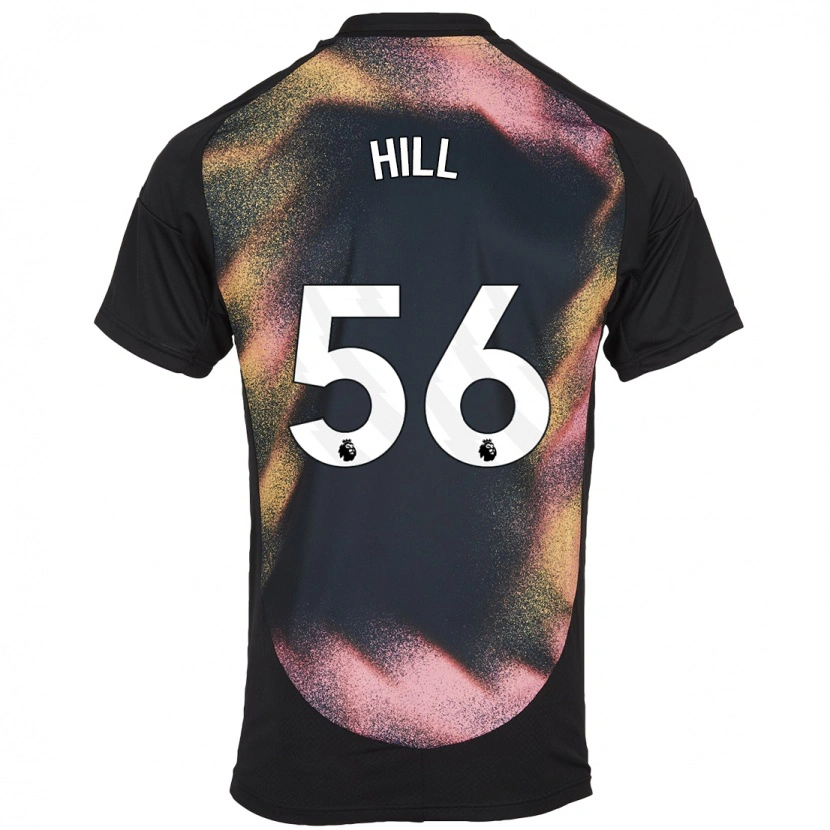 Danxen Men Deniche Hill #56 Black White Away Jersey 2024/25 T-Shirt