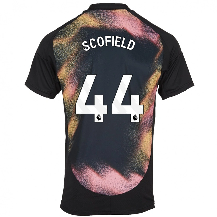 Danxen Men Connie Scofield #44 Black White Away Jersey 2024/25 T-Shirt