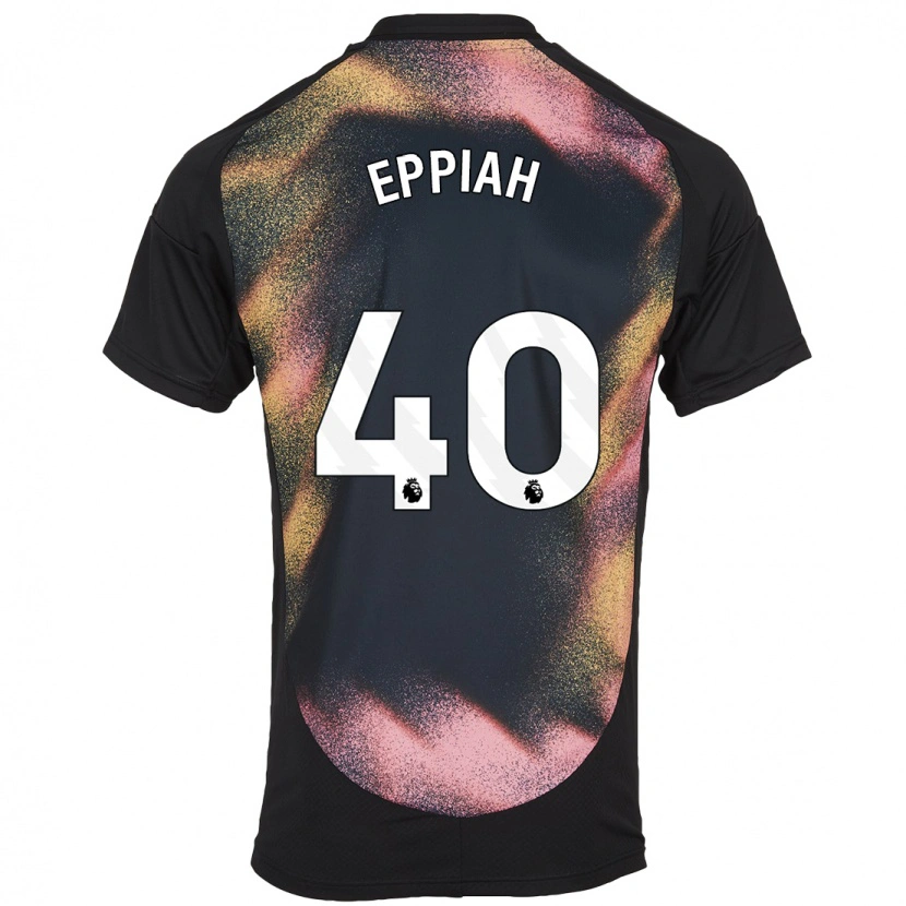 Danxen Men Josh Eppiah #40 Black White Away Jersey 2024/25 T-Shirt