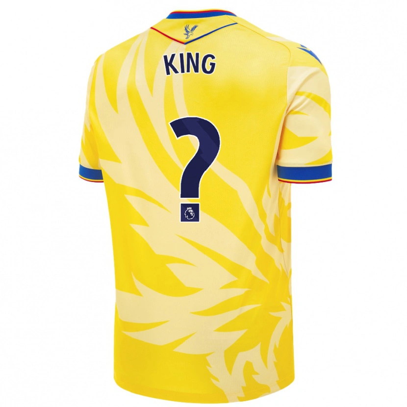 Danxen Men George King #0 Yellow Away Jersey 2024/25 T-Shirt