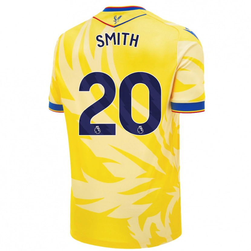 Danxen Men Hope Smith #20 Yellow Away Jersey 2024/25 T-Shirt