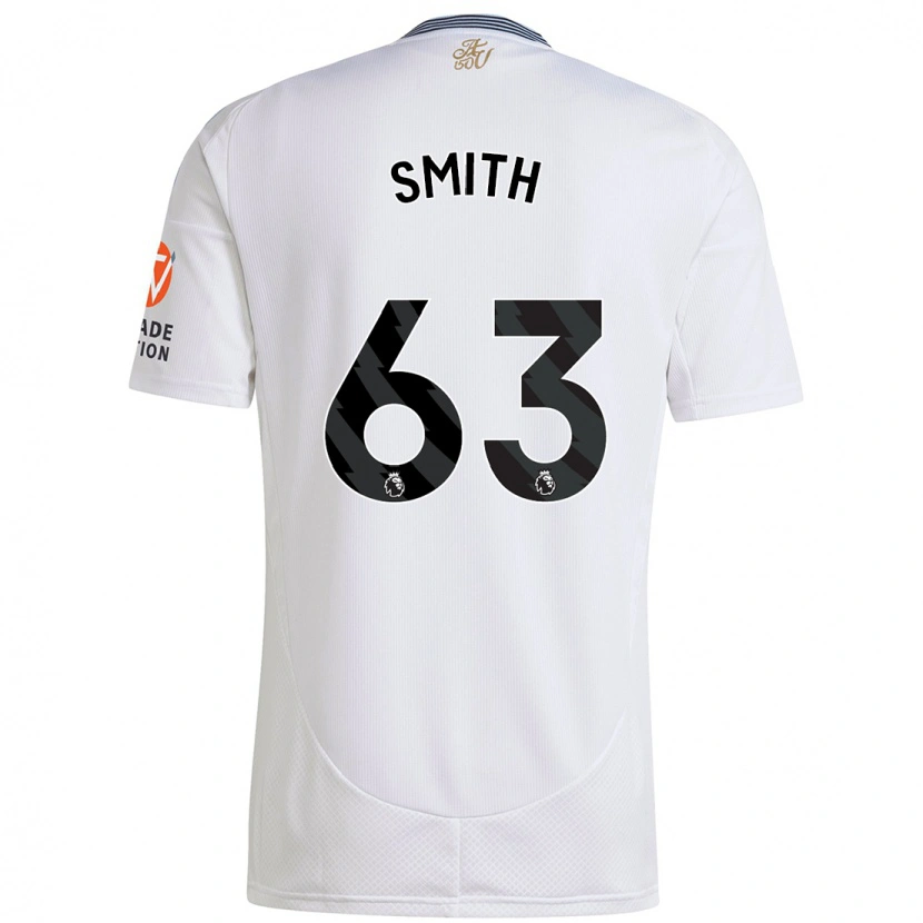 Danxen Men Kerr Smith #63 White Away Jersey 2024/25 T-Shirt