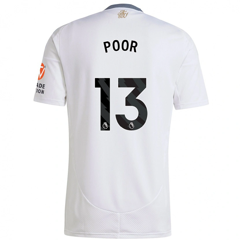 Danxen Men Sophia Poor #13 White Away Jersey 2024/25 T-Shirt