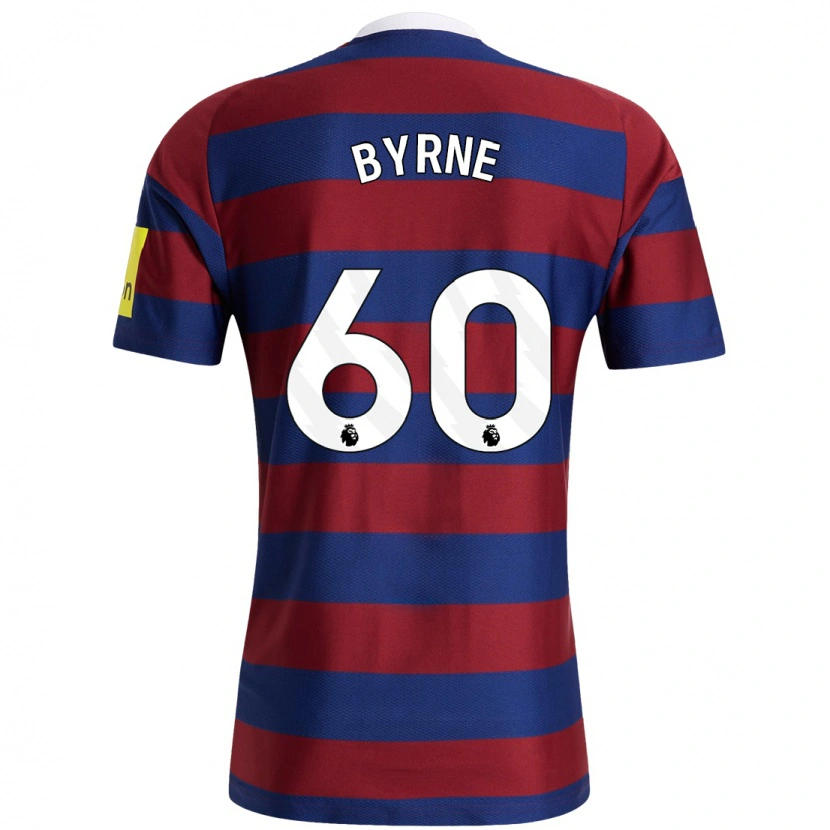 Danxen Men Reece Byrne #60 Burgundy Navy Blue Away Jersey 2024/25 T-Shirt