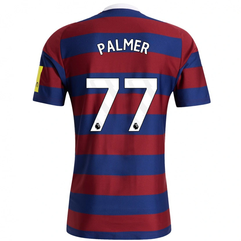 Danxen Men Darren Palmer #77 Burgundy Navy Blue Away Jersey 2024/25 T-Shirt