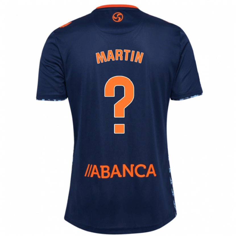 Danxen Men Pablo Martín #0 Navy Blue Away Jersey 2024/25 T-Shirt