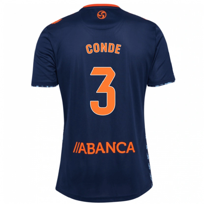 Danxen Men Tincho Conde #3 Navy Blue Away Jersey 2024/25 T-Shirt