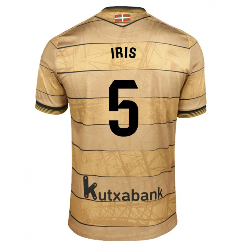 Danxen Men Iris Arnaiz Gil #5 Brown Away Jersey 2024/25 T-Shirt