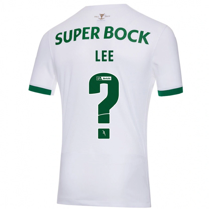 Danxen Men Afonso Lee #0 White Green Away Jersey 2024/25 T-Shirt