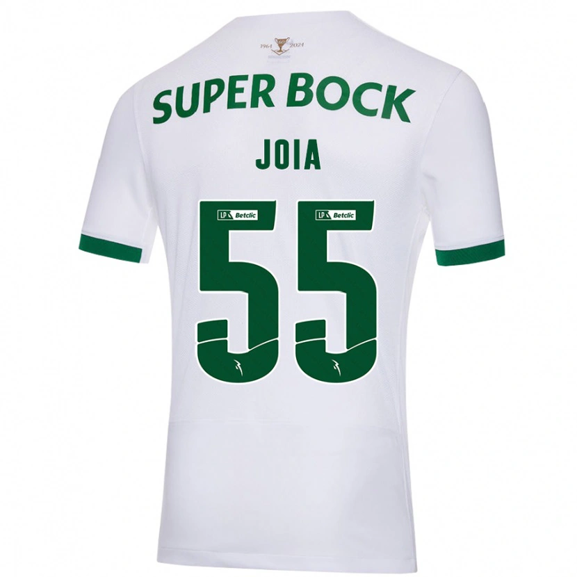 Danxen Men Carolina Joia #55 White Green Away Jersey 2024/25 T-Shirt