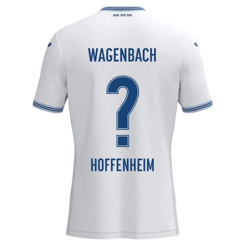 Danxen Men Lion Wagenbach #0 White Blue Away Jersey 2024/25 T-Shirt