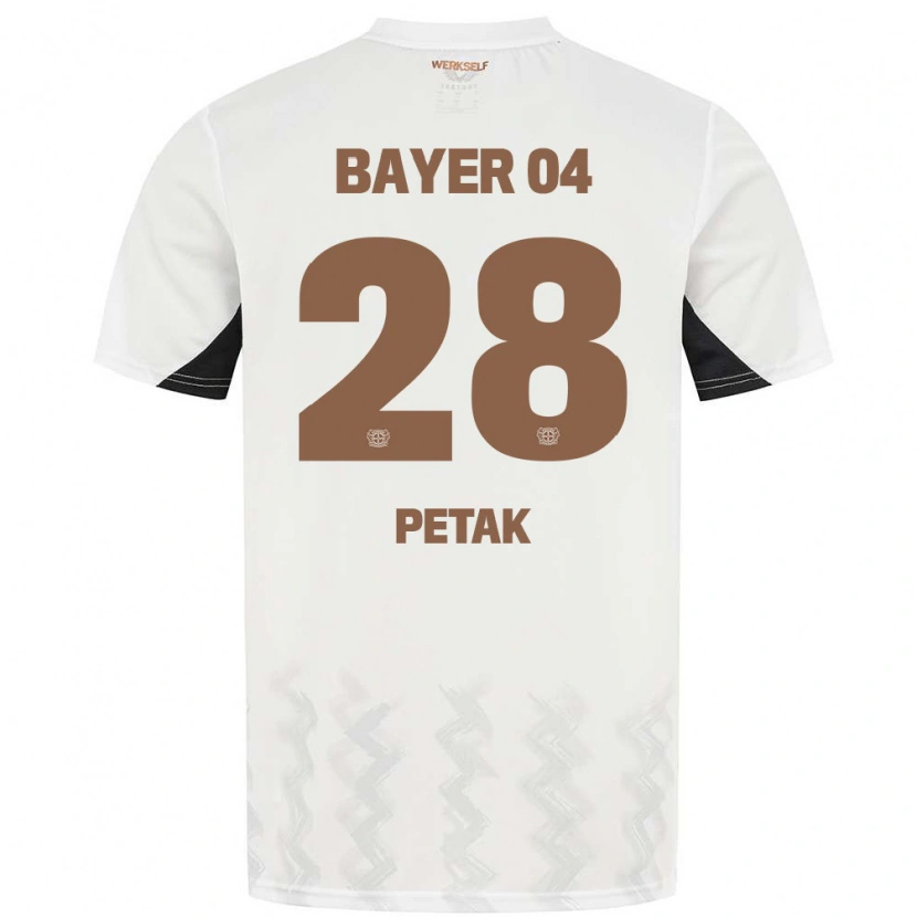 Danxen Men Raoul Petak #28 White Black Away Jersey 2024/25 T-Shirt