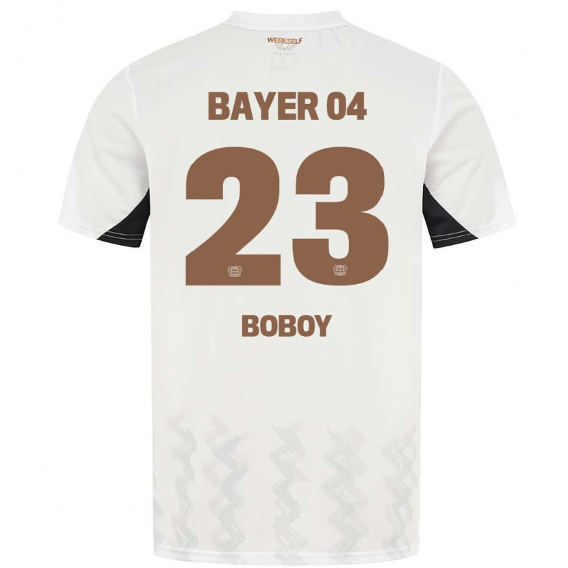 Danxen Men Delice Boboy #23 White Black Away Jersey 2024/25 T-Shirt