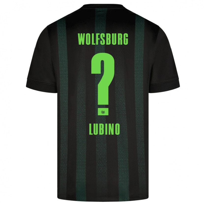 Danxen Men Francesco Lubino #0 Dark Green Away Jersey 2024/25 T-Shirt