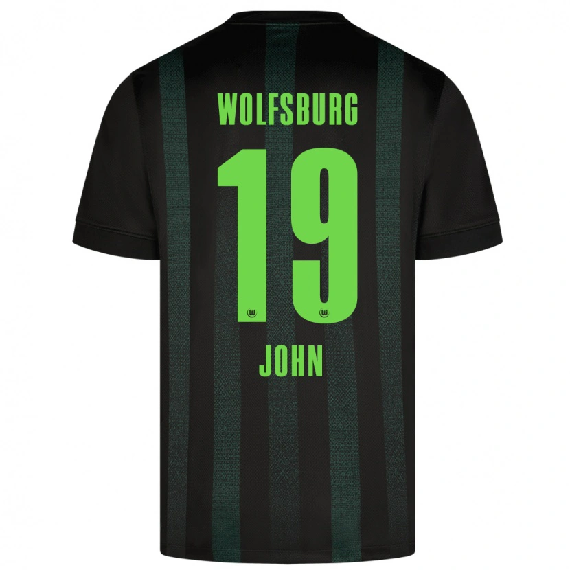 Danxen Men Michael John #19 Dark Green Away Jersey 2024/25 T-Shirt