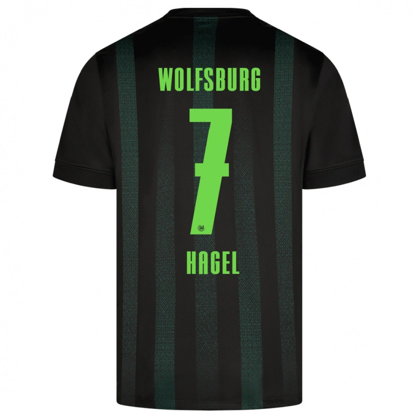 Danxen Men Chantal Hagel #7 Dark Green Away Jersey 2024/25 T-Shirt