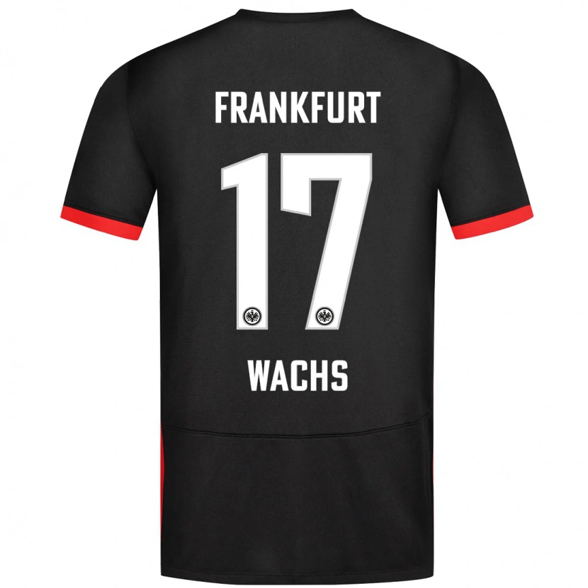 Danxen Men Marc Wachs #17 Black Away Jersey 2024/25 T-Shirt