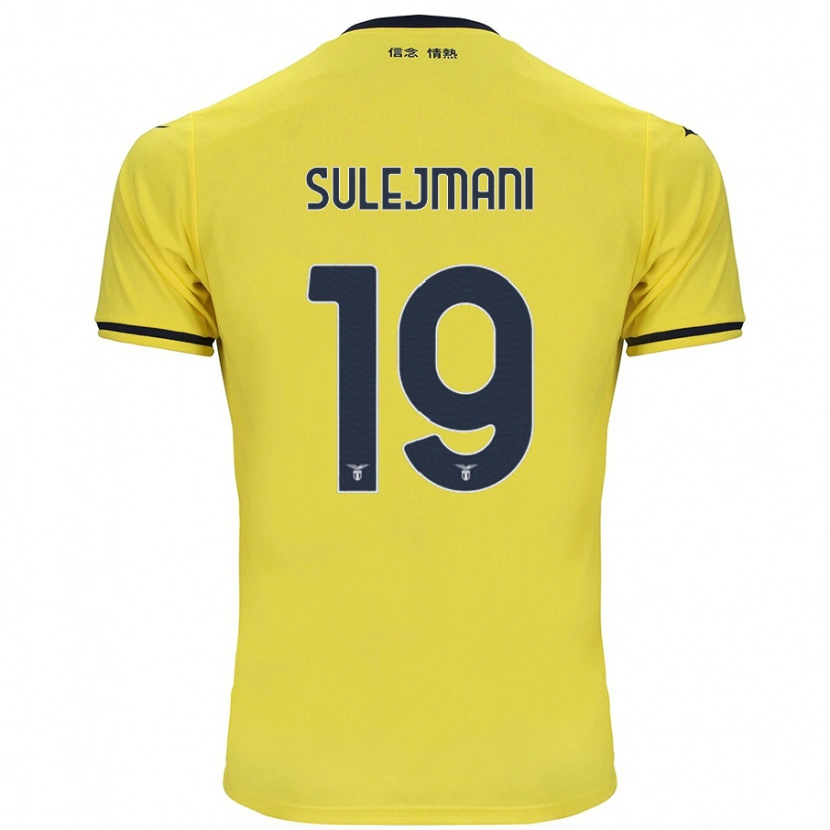 Danxen Men Flavio Sulejmani #19 Yellow Away Jersey 2024/25 T-Shirt