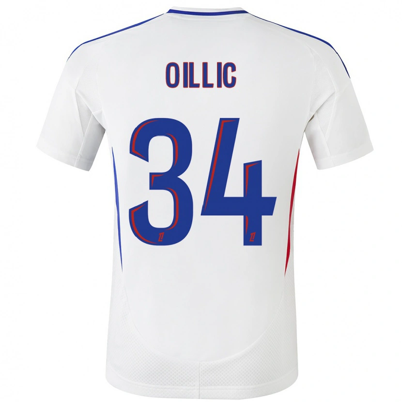 Danxen Women Laureen Oillic #34 White Blue Home Jersey 2024/25 T-Shirt