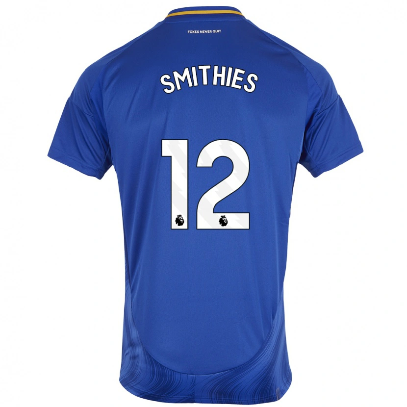 Danxen Women Alex Smithies #12 Blue White Home Jersey 2024/25 T-Shirt