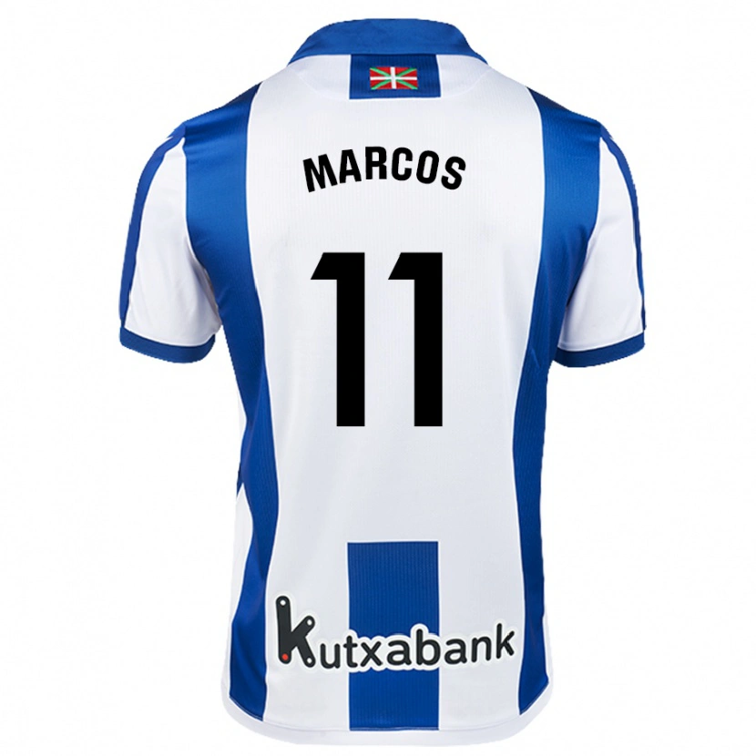 Danxen Women Cecilia Marcos #11 White Blue Home Jersey 2024/25 T-Shirt