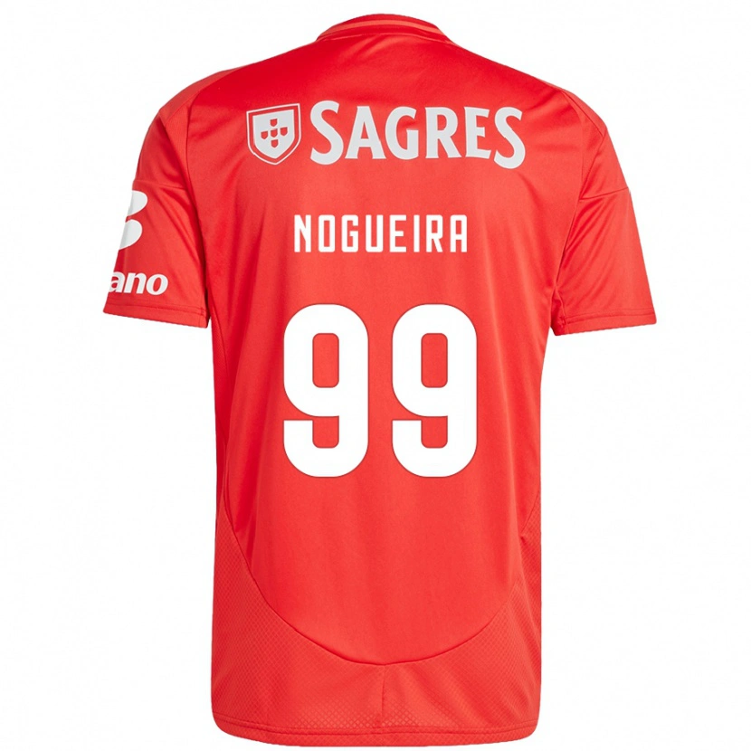 Danxen Women Beatriz Nogueira #99 Red White Home Jersey 2024/25 T-Shirt