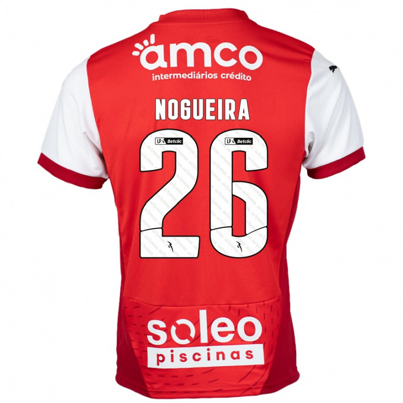 Danxen Women Ana Nogueira #26 Red White Home Jersey 2024/25 T-Shirt