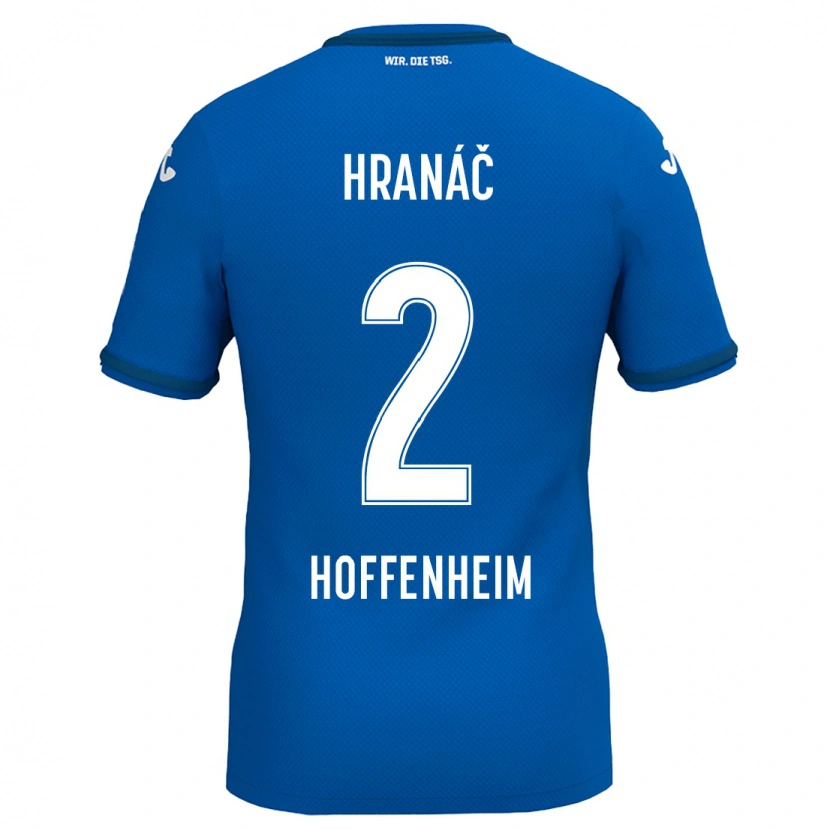 Danxen Women Robin Hranac #2 Royal Blue Home Jersey 2024/25 T-Shirt