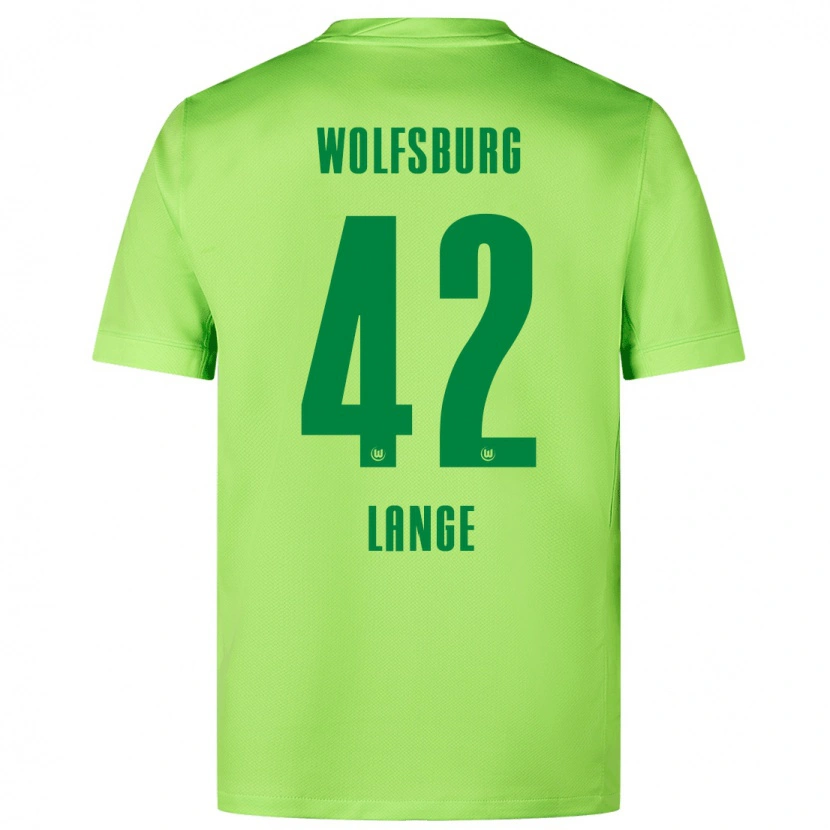 Danxen Women Felix Lange #42 Fluorescent Green Home Jersey 2024/25 T-Shirt