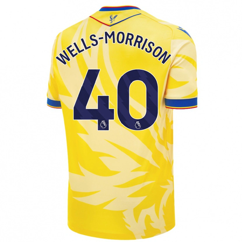 Danxen Women Jack Wells-Morrison #40 Yellow Away Jersey 2024/25 T-Shirt