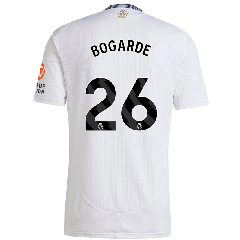 Danxen Women Lamare Bogarde #26 White Away Jersey 2024/25 T-Shirt